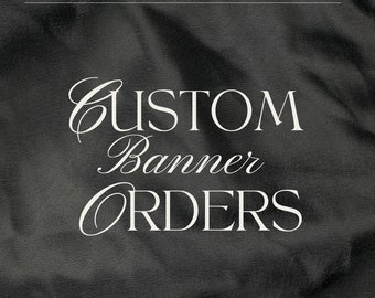 Large Custom Banner Orders | Message First