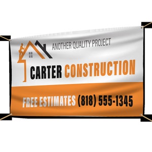 CUSTOM VINYL BANNER 1-Day Production Fast Shipping Full Color For Events & Businesses image 9