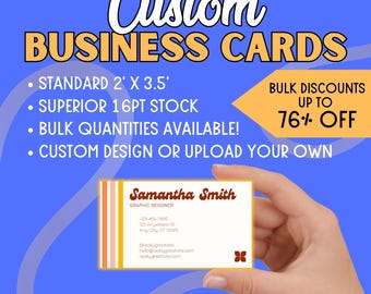 PREMIUM BUSINESS CARDS | Next Day Production | Fast Shipping | Bulk Discounts