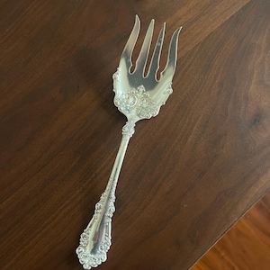 Antique serving fork