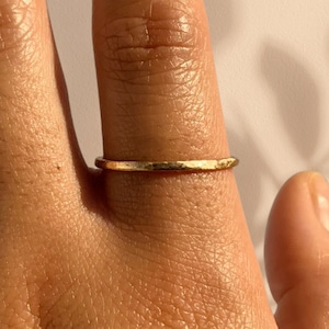 Andean Anxiety Ring Gold | Anti Stress Ring Anniversary Gift for Her Birthday Gift Best Friend Stress Relief Gifts Meditation