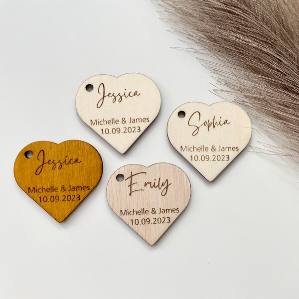 White Table Name Tags - Etsy