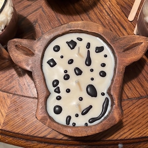 Cow candle