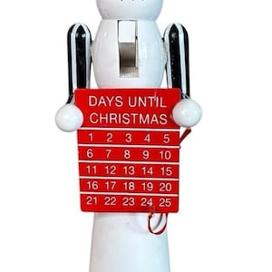 Nightmare Before Christmas Jack Skellington Snowman Calendar Nutcracker