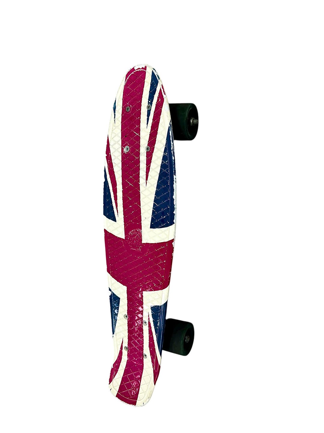 Frisky Vintage Skateboard Union Jack British Racing Green Wheels