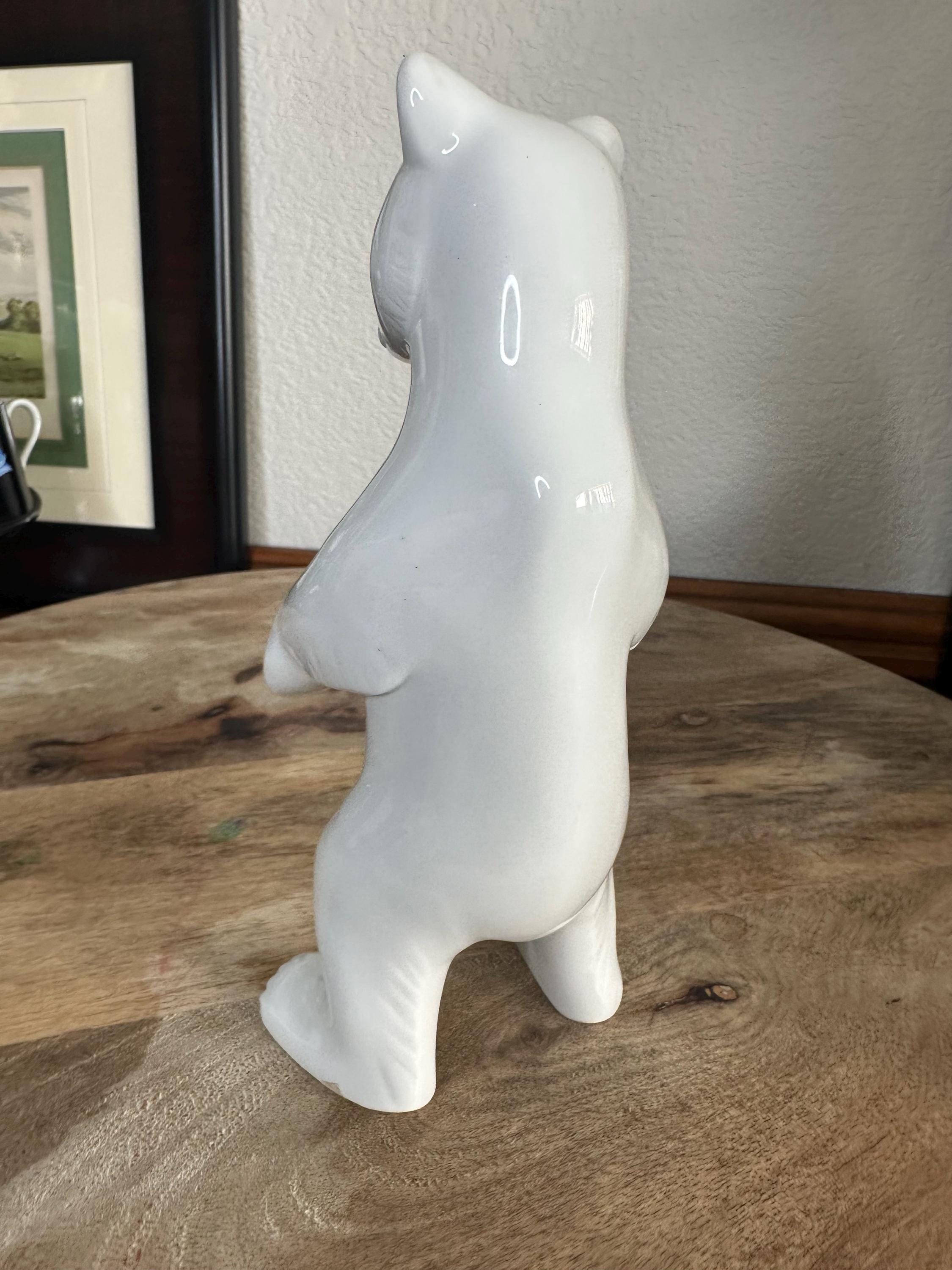 Vintage KPM Berlin Porcelain White Bear / Polar Bear Figurine - Etsy