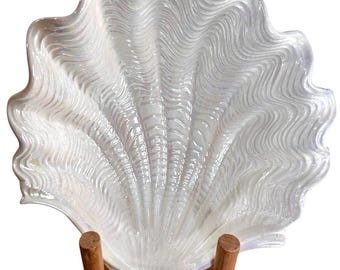 Muschelschale Perlglanz UV-Reaktivglasur groß Maddux California 12 ”groß