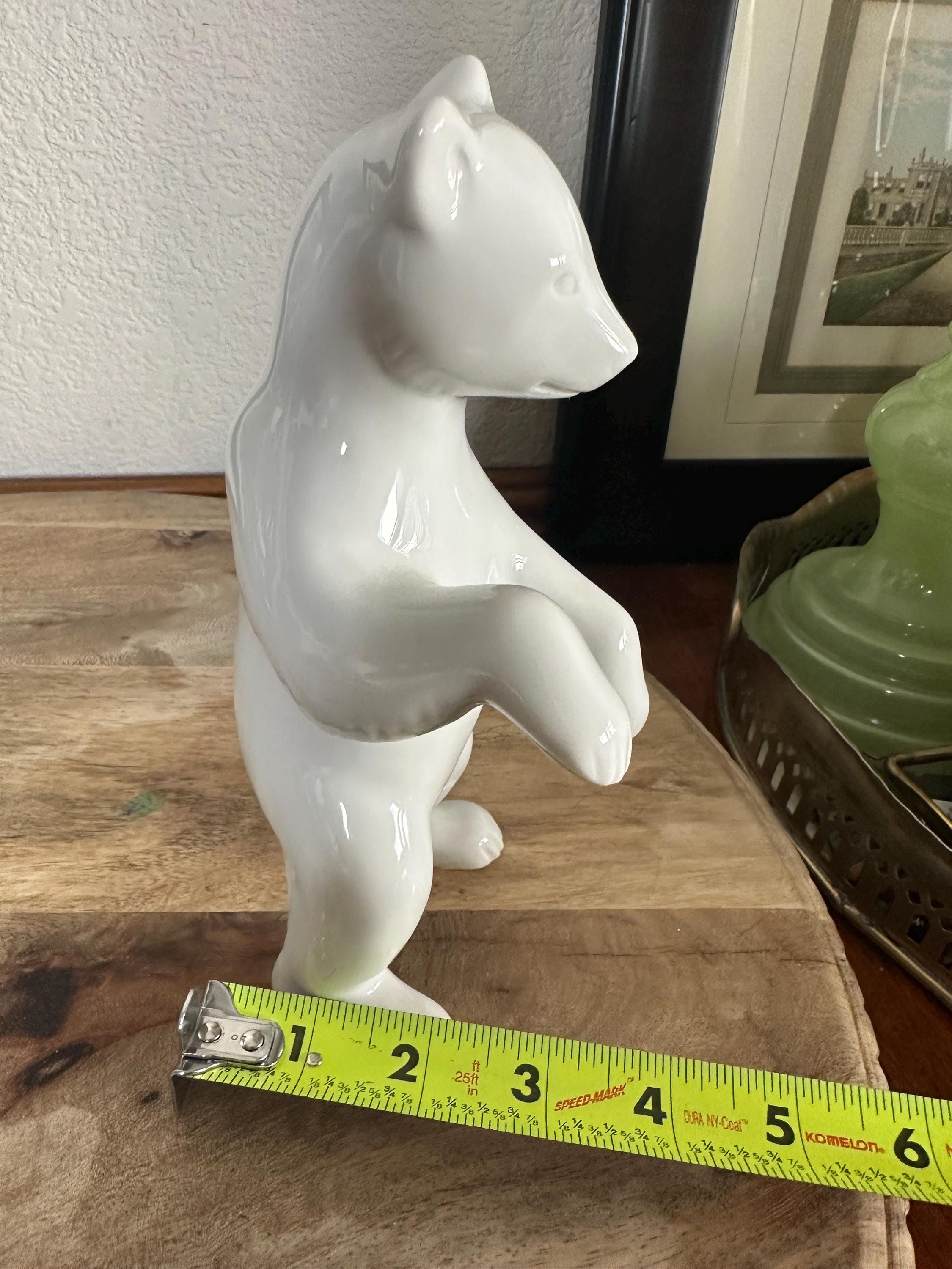 KPM Porcelain Berlin Bear ベルリンベア 置物 陶器製 ヴィンテージ 東ドイツ ベルリンベア 置物 / KPM Porcelain Vintage