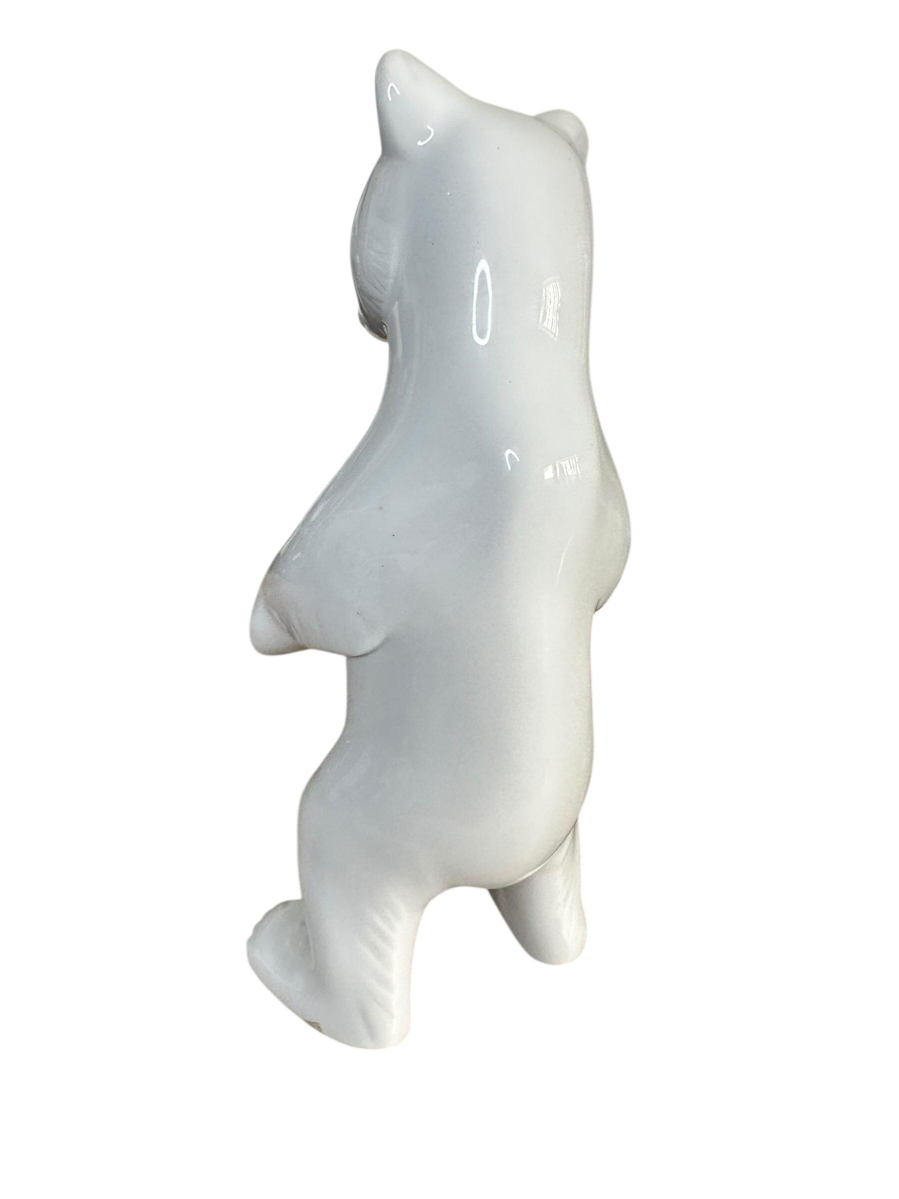 KPM Porcelain Berlin Bear ベルリンベア 置物 陶器製 ヴィンテージ 東ドイツ ベルリンベア 置物 / KPM Porcelain Vintage