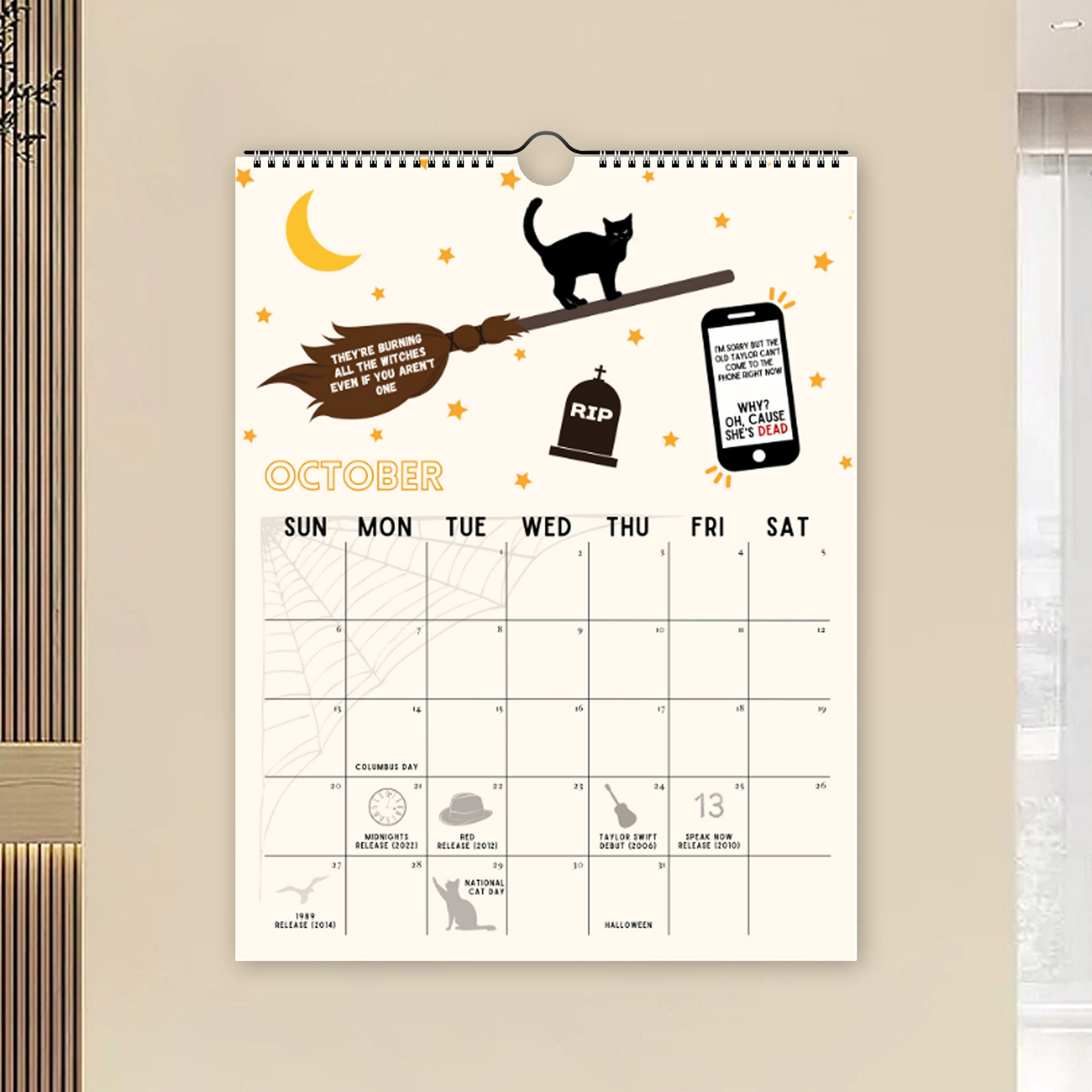 2024 Taylor Swift Roaring Twenties Calendar A Musthave for Etsy UK