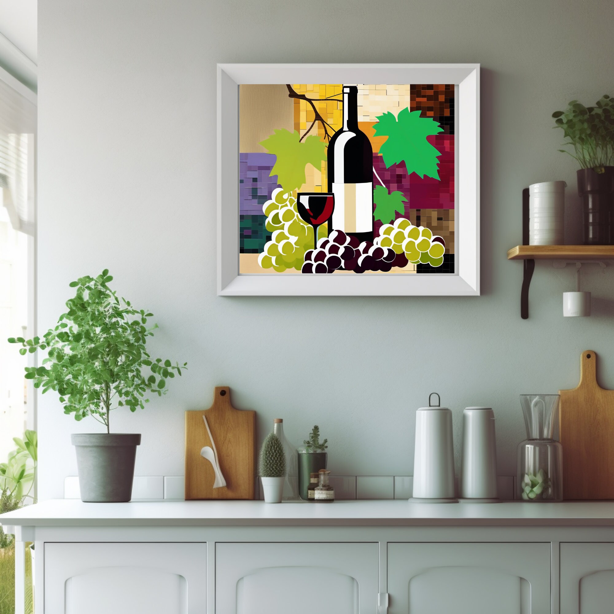 Wine And Grapes Canvas Art Wine Tasting Room Art Wine And Etsy Wine And Grapes Canvas Art Wine Tasting Room Art Wine And Etsy