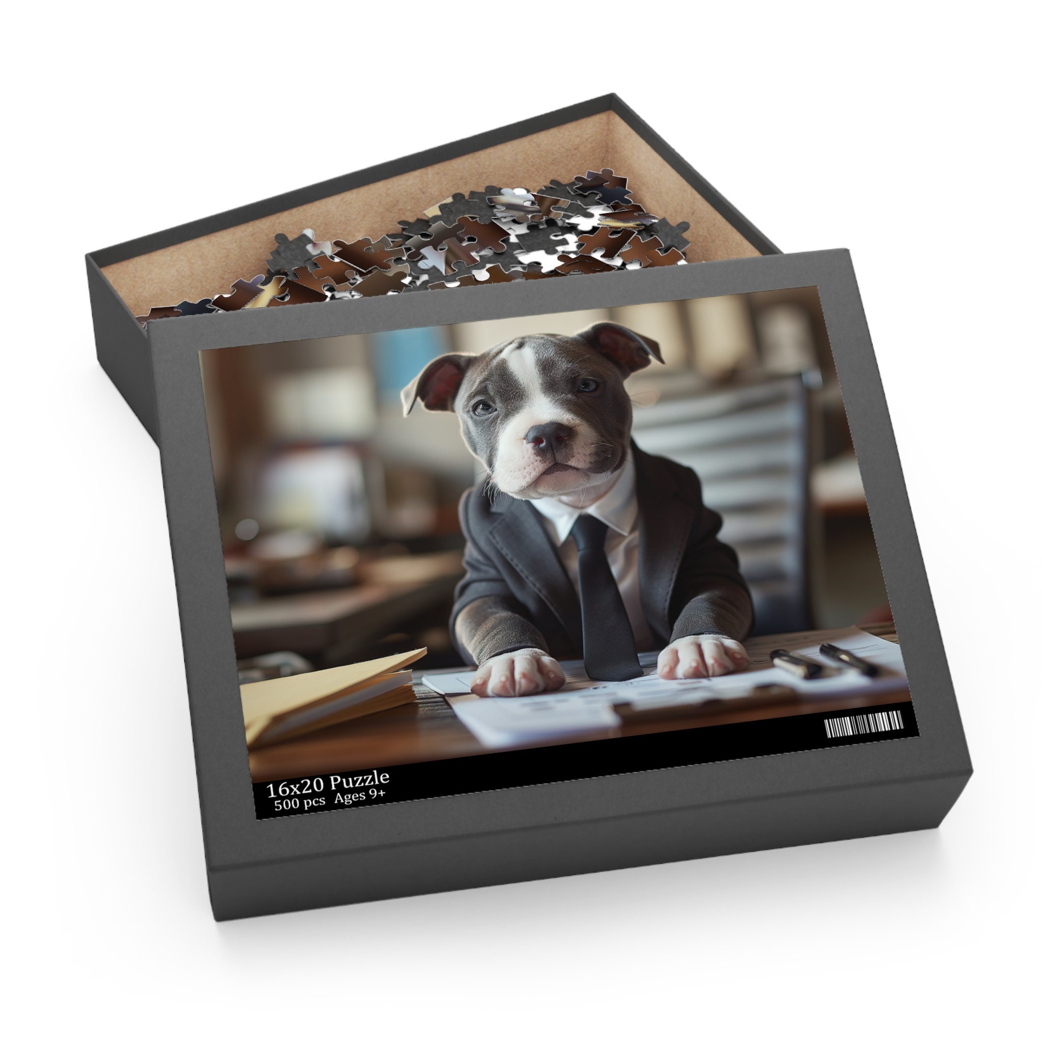 Pitbull Dog Puzzle 