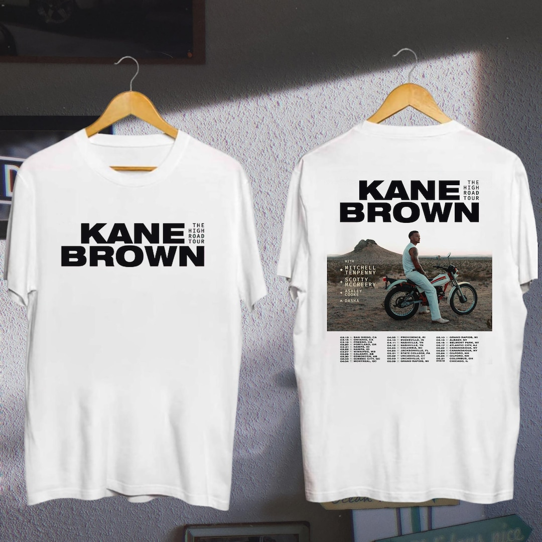 Kane Brown the High Road Tour Shirt, Kane Brown Tour 2025 Fan Shirt
