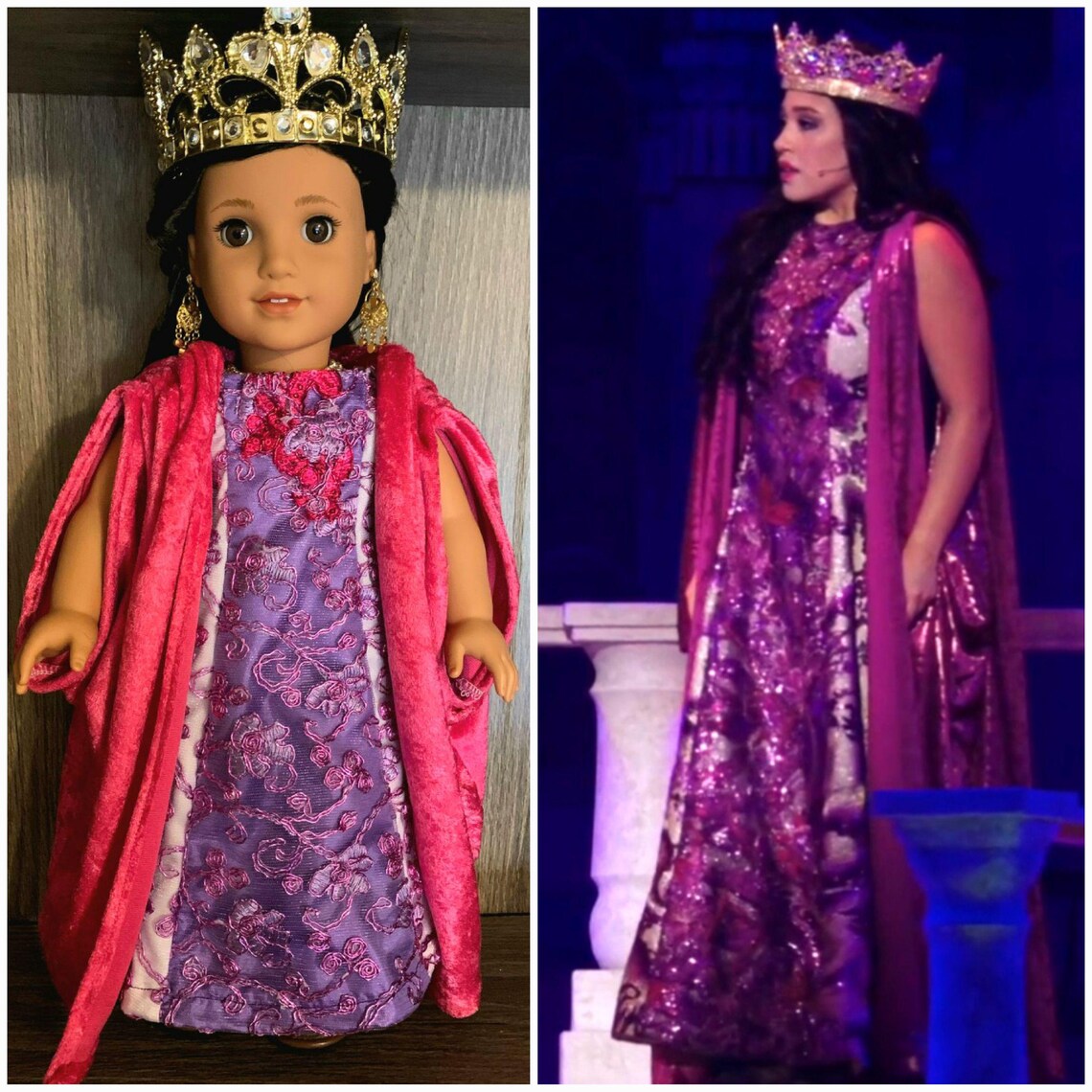 Queen Esther (sight & Sound Theatres) Inspired 18" Doll Costume - Etsy