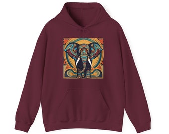 Elephant Hoodie Sweatshirt