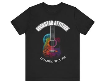 Cadeau pour guitariste - T-shirt unique pour guitariste | Vêtements sur le thème de la musique | Idéal pour un usage quotidien | Cadeau pour musiciens