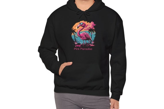 Playful Prints: Kids Pink Monkey Print And Navy Flamingo Print Shirts  
