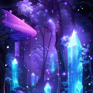 Padrão estreito Mundo de fantasia 4 padrão de cidade de cogumelo compatível com PDF download digital instantâneo gráfico de ponto cruz contado impressão