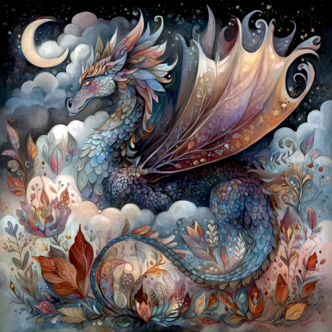 Enchanted Dragon 9, Pattern Keeper Compatible, PDF Instant Digital ...