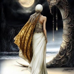 Guardianes de la Luna 1, Hada Fae, Patrón grande compatible con Guardianes, Descarga digital instantánea en PDF, Impresión de gráficos de punto de cruz contado BW CO