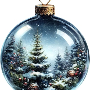 Decoração de Natal bola de árvore de Natal padrão guardião compatível PDF download digital instantâneo ponto cruz contado 18ct impressão colorida BW