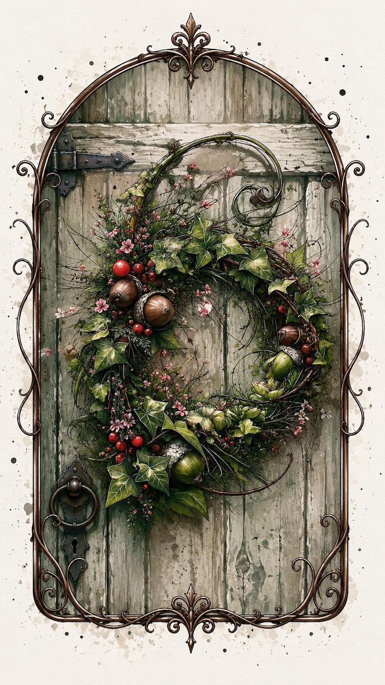 Wreath of the Turning Year, Large Pattern Keeper Compatible, PDF ...
