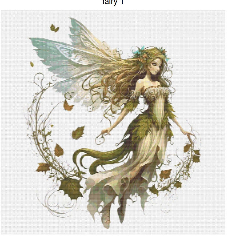 Fairy Magic, Fae Faerie Pattern Keeper Compatible PDF Instant Digital ...
