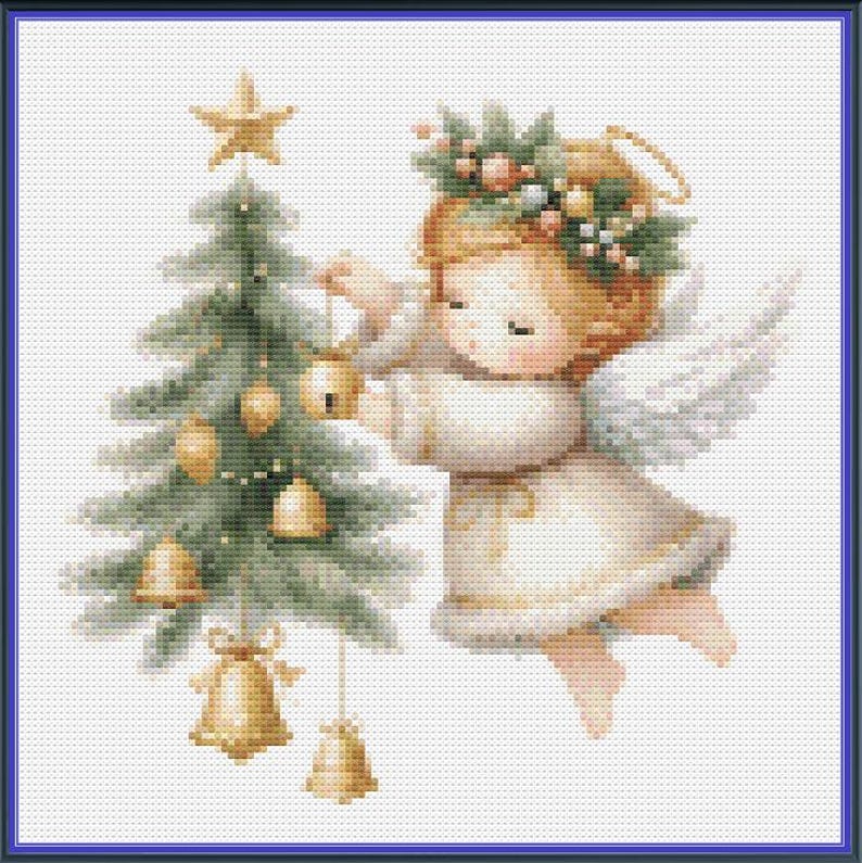 Little Angel Pattern Small Pattern Little Christmas Angel 10 PDF Instant Digital Download ...