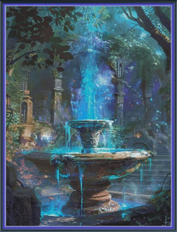 Magical Fountain 4 Pattern Keeper Compatible PDF Instant Digital