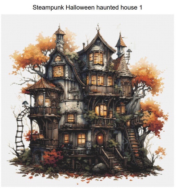 スチームパンク ハロウィーン お化け屋敷 パターン キーパー対応 PDF
