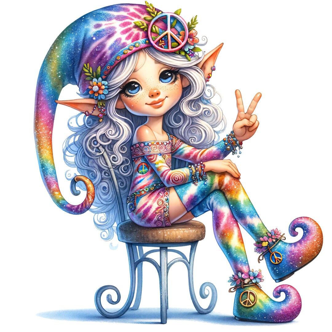 Happy Hippie Elf 6 Pattern Keeper Compatible PDF Instant Digital ...