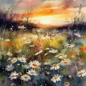 10 patrones de prado de flores silvestres compatibles con el organizador, descarga digital instantánea en PDF, impresiones de gráficos de punto de cruz BW CO contados
