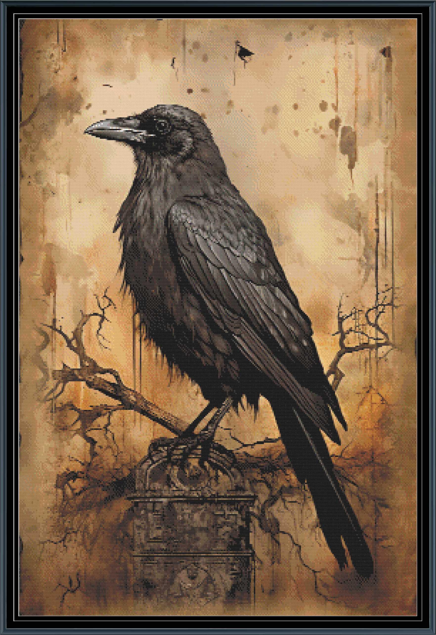 Black Raven the Messenger 9, Pattern Keeper Compatible, PDF