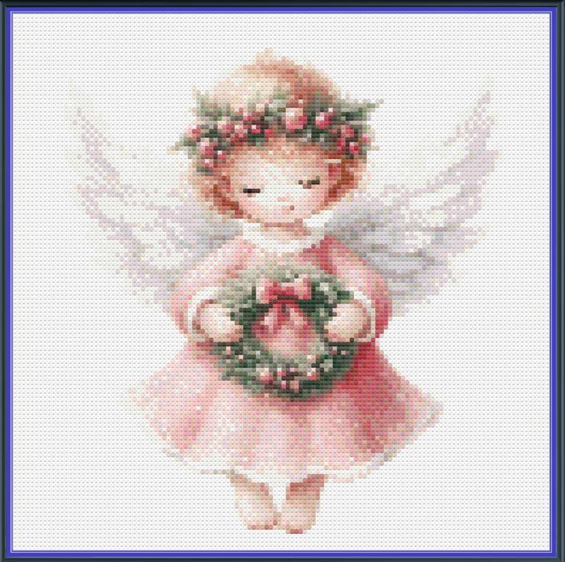 Little Angel Pattern Small Pattern Little Christmas Angel 1 PDF Instant Digital Download ...