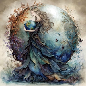 Enchanted Gaia 4, pattern keeper compatible, PDF instant digital download, counted cross stitch BW CO chart printouts
