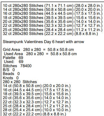 Steampunk Heart Valentine Pattern Keeper Compatible PDF Instant Digital ...