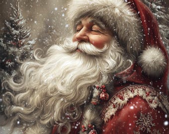 水彩クリスマスカーフ3、パターンキーパー対応、PDFインスタント