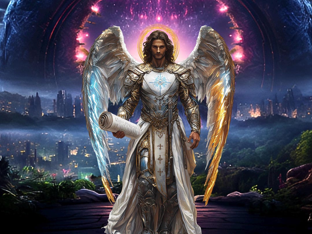 Gabriel Archangel of Divine Messages, Large Pattern Keeper