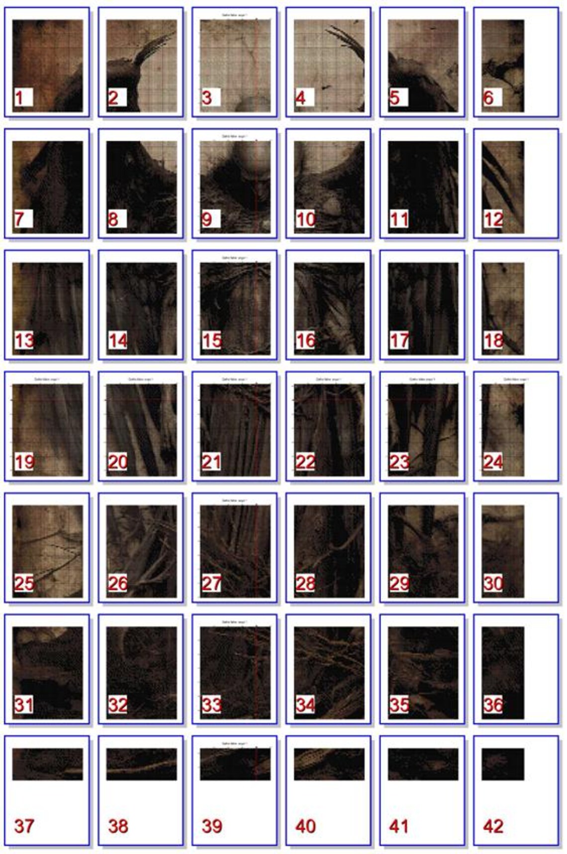 Gothic Fallen Angel 1 Tragic Portrait Pattern Keeper Compatible PDF ...