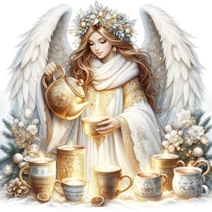 Vela acesa Winter Angel 14a, compatível com o Pattern Keeper, download digital instantâneo em PDF, ponto cruz contado, impressão de cartela de cores