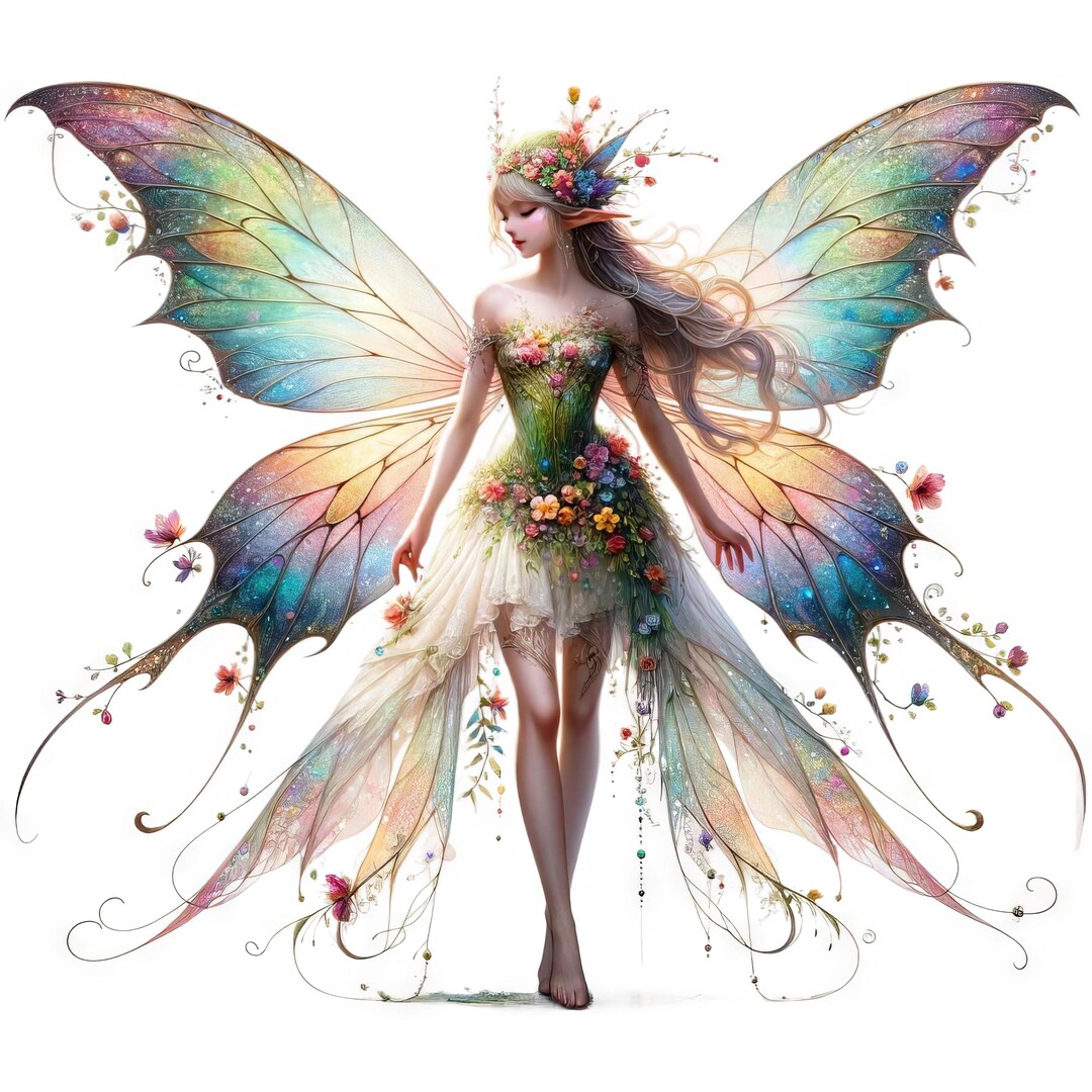 Garden Fairy C 5, Dryad Fae Faerie Pattern Keeper Compatible PDF ...