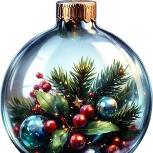 Decoração de Natal bola de árvore de Natal padrão guardião compatível PDF download digital instantâneo ponto cruz contado 18ct impressão colorida BW