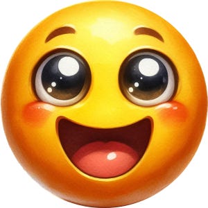 Emoji de cara feliz 3, compatible con pequeños patrones para principiantes, descarga digital instantánea en PDF, impresiones de gráficos de punto de cruz BW CO contados