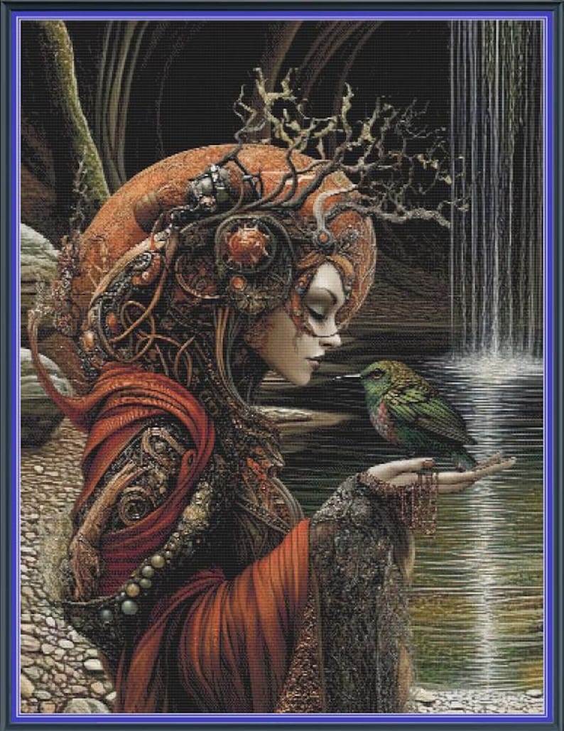 Earth Keepers 32 Dryad Fae Fairy, Large Pattern Keeper Compatible, PDF ...