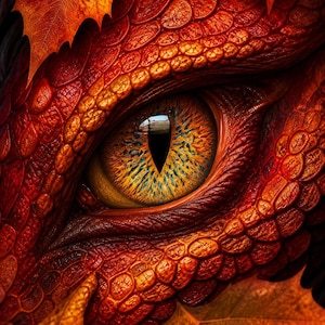 Eye See Red and Gold, compatível com Pattern Keeper, download digital instantâneo em PDF, impressão de gráficos de ponto cruz em preto e branco.