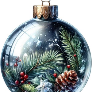 Decoração de feriado, árvore de natal, padrão de bola, compatível com pdf, download digital instantâneo, ponto cruz contado, 14ct, impressão colorida bw