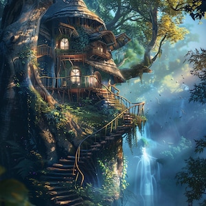 Magiska skogshem 15 mönster, Keeper-kompatibel PDF, direkt digital nedladdning, räknat korsstygnsfärgkarta, utskrift