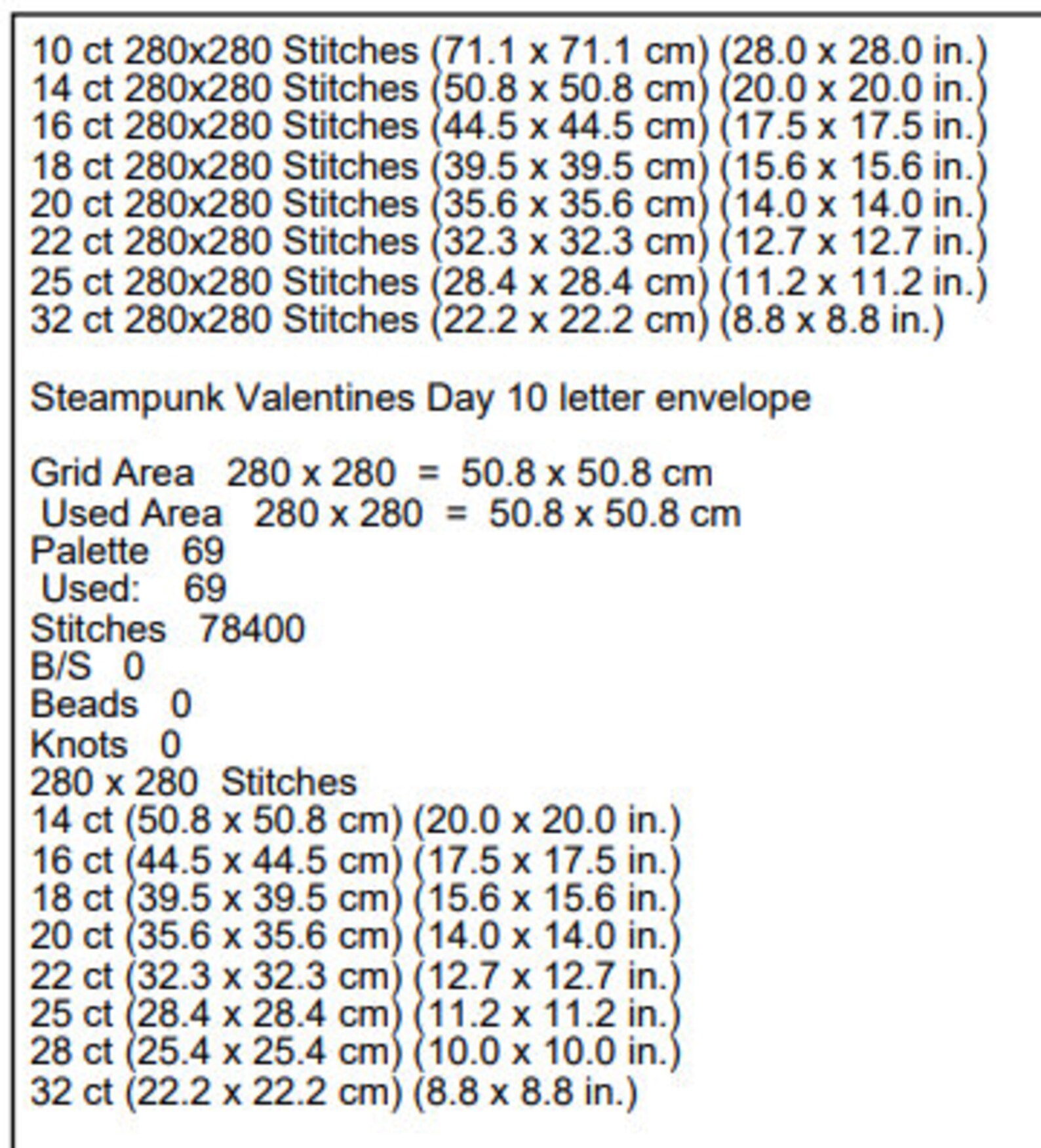 Steampunk Letter Valentine Pattern Keeper Compatible PDF Instant ...
