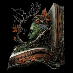 Libro de hechizos de los Guardianes de la Tierra, 29 hechizos, hada, patrón grande compatible con Guardianes, descarga digital instantánea en PDF, gráficos de punto de cruz contado BW CO