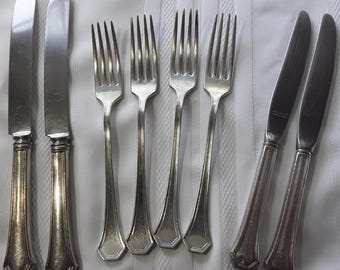 Les Cinq Fleurs by Reed and Barton Sterling Silver Flatware Set